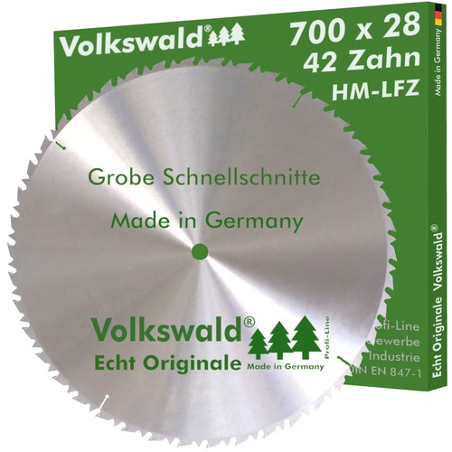 Volkswald sägeblatt lfz - volkswald®, hm-sägeblatt