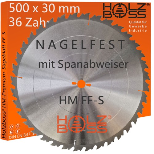 Holzboss sägeblatt 500 - holzboss, hm-sägeblatt