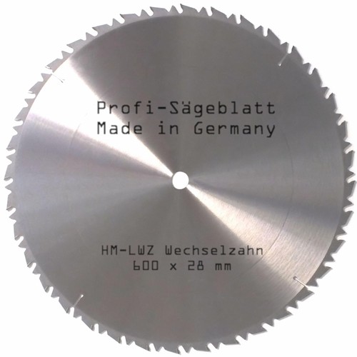 Sägeblatt lwz 600 - 600, mm